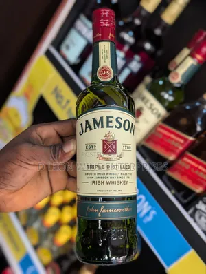 Jameson Green Irish Whiskey Cartoon by ( 12 Bottles )