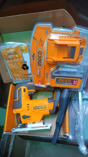 Ingco 20v Lithium-Ion Cordless Jigsaw Kit