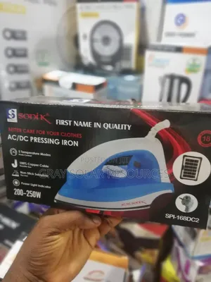 Sonik Ac/Dc 300w Pressing Iron