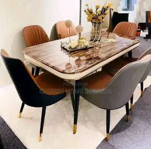 Six Seater Dining Table and Chairs