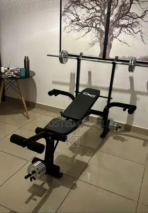 Brand New Weight Bench With 50kg Dumbbell