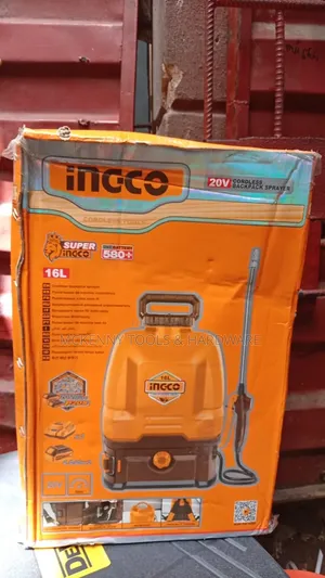 Ingco 20v Cordless Backpack Sprayer (16l),