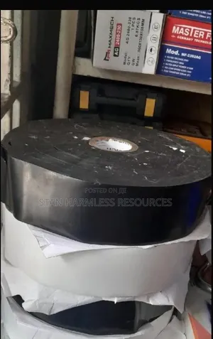 4" Black and White Tape