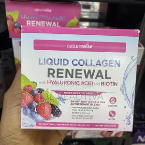 Naturewise Liquid Collagen Renewal Mixed Berry Flavor 40 Liquid Tubes