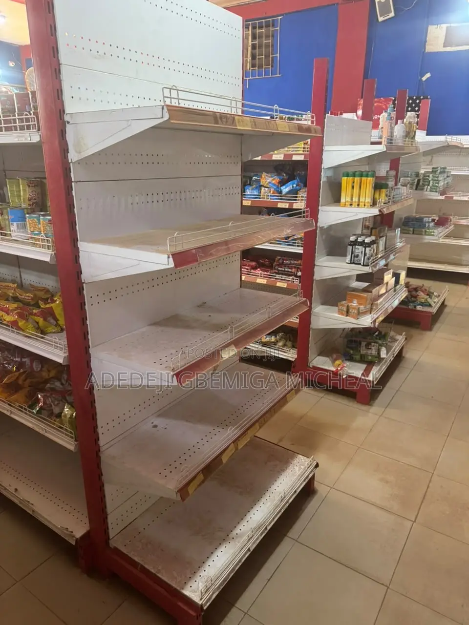 Supermarket Shelves