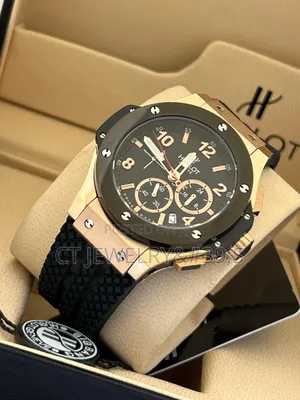 Luxury Affordable Hublot Chronograph Original Rubber Strap