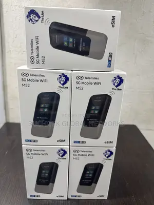 Telemiles M52 Wi-Fi 6 5g Pocket Mobile Mifi Physical Sim and Esim