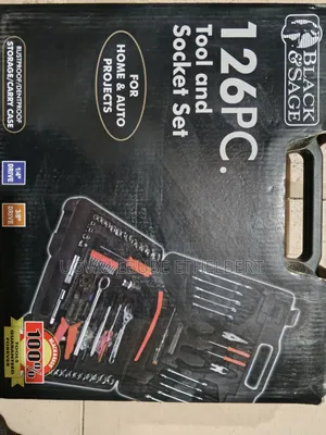 126 PCS Tools and Socket Set