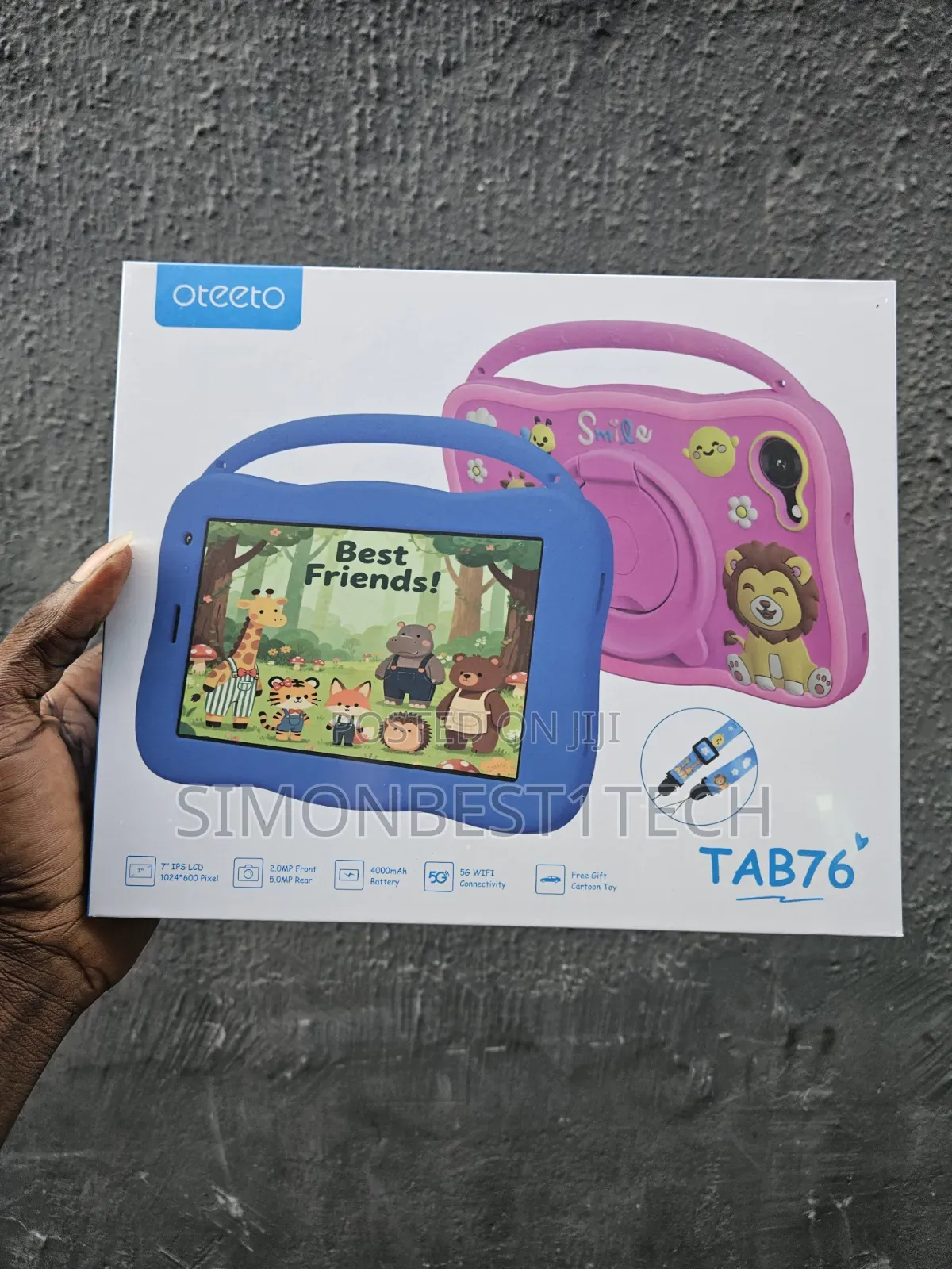 New Oteeto TAB77 256 GB Pink