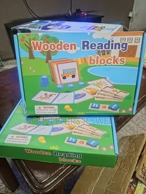 Wooden Reading Blocks