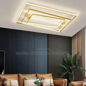 Living Room Lamp Rectangle Ceiling Lights Nordic Style