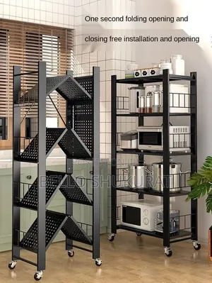Folding Hangers for Kitchen Storage