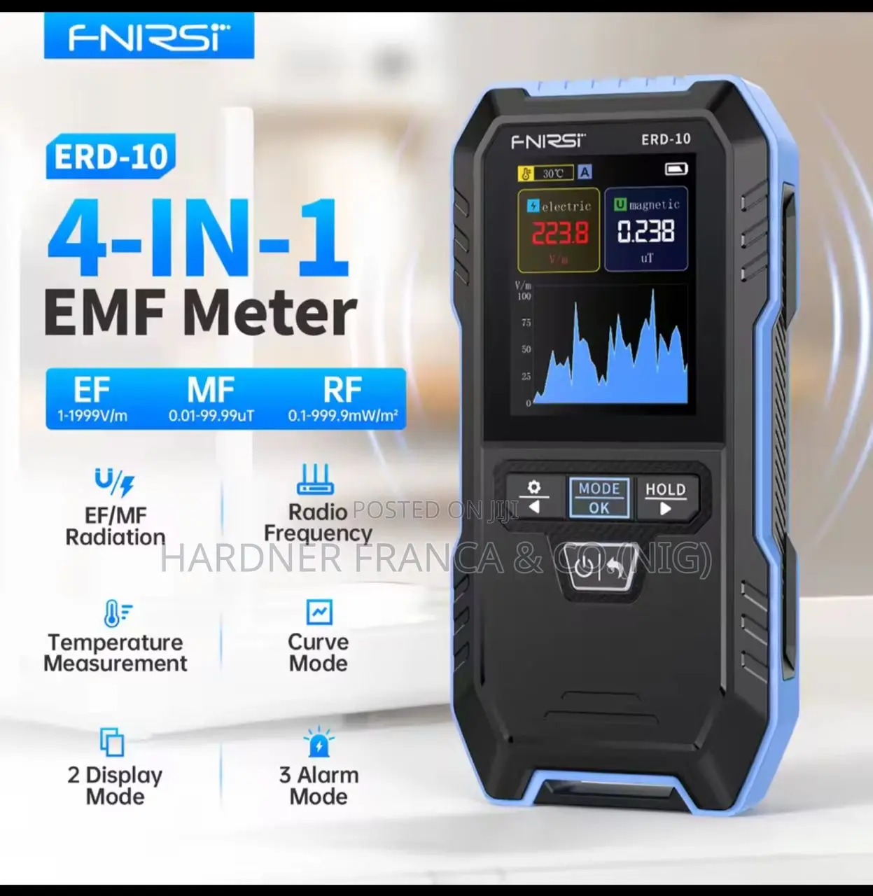 4 in 1 Emf Meter
