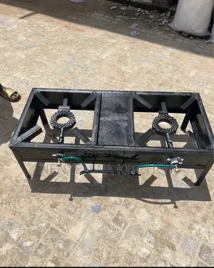 Double Fabricated Gas Burner