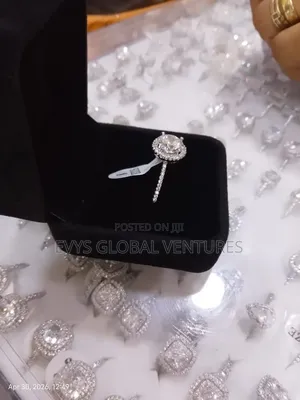 Wedding And Engagement Ring - Silver