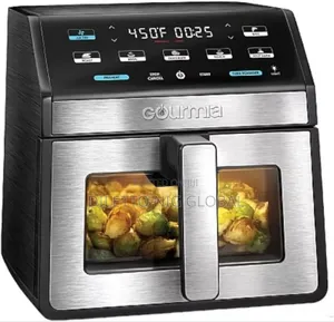Gourmia Digital Air Fryer, 7.5 Liter With Window and Light,