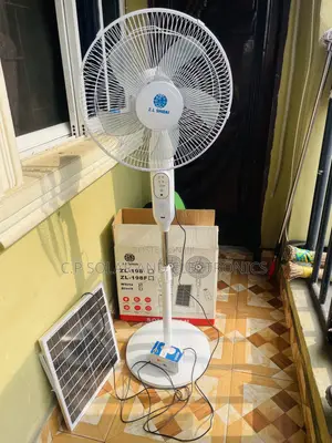 Z.L Shidal Rechargeable Solar Fan 18’Inchs