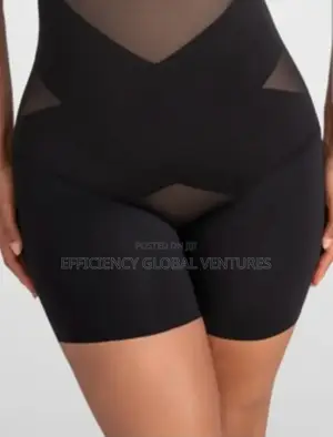 High-Waist Tummy Control Shapewear /Breathable Mesh Body Shaper Shorts