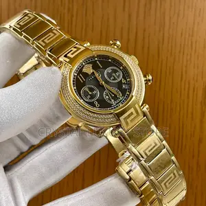 Versace Quality Luxury Ladies Chain Strap Wristwatch