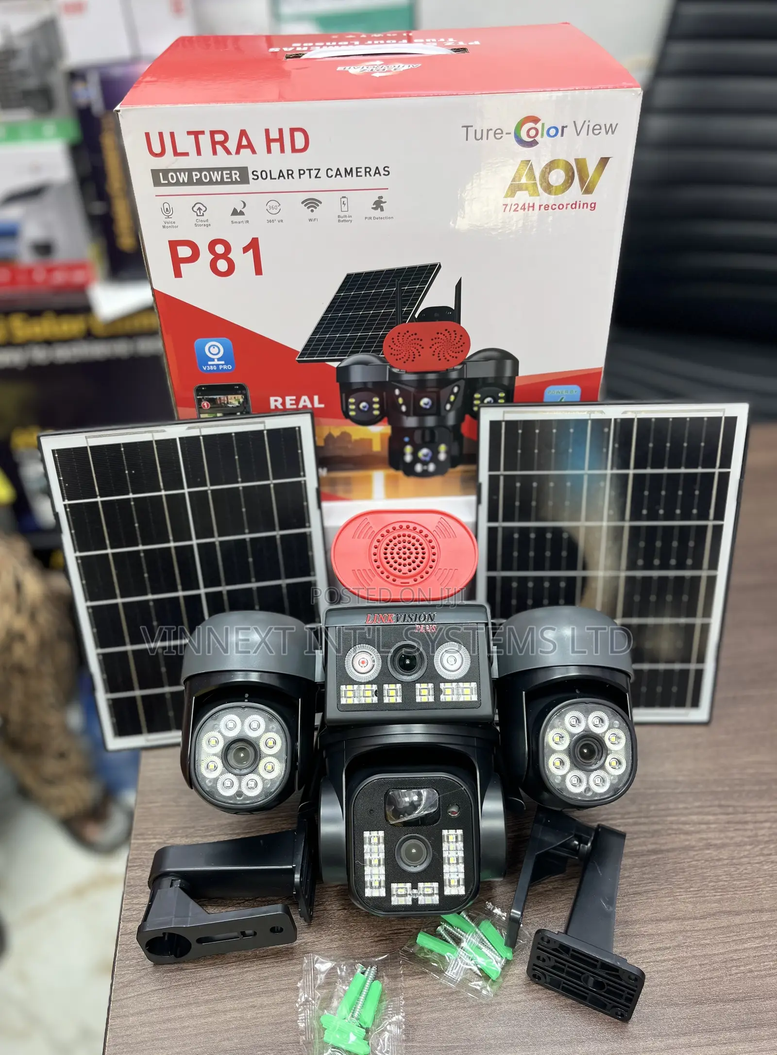 B380 Solar Camera