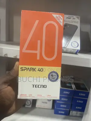 New Tecno Spark 40 128 GB Black