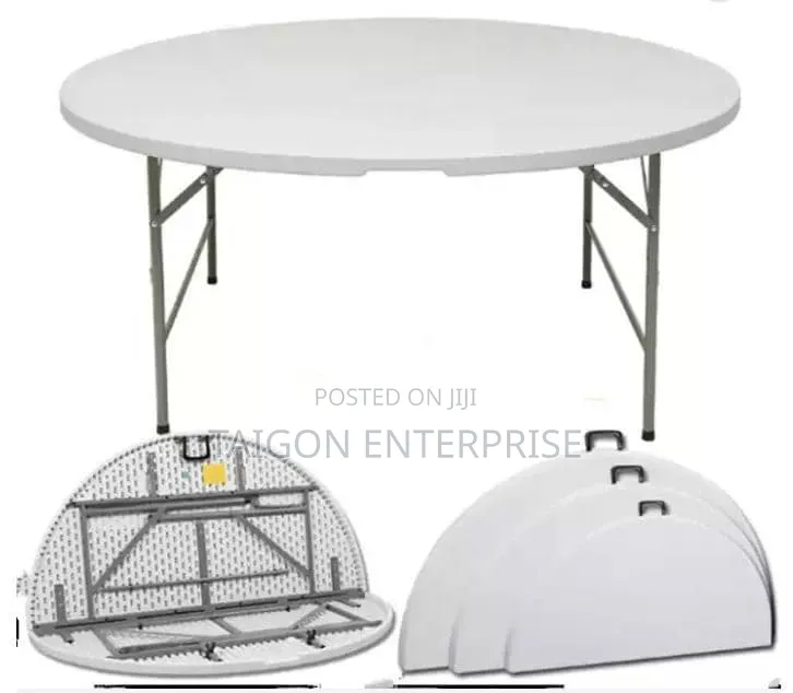 Unique Round Foldable Banquet Table
