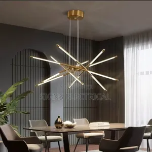 Nordic Modern Led Linear Chandelier