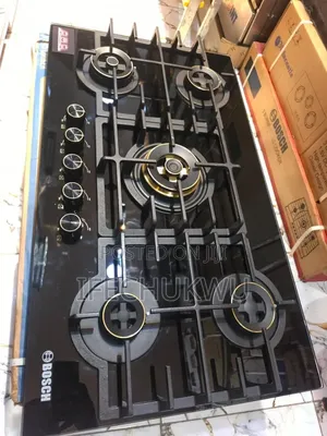 Quality Bosch Built-in 5 Burners Automatic Gas Cooker Hob 60x90cm Etc,