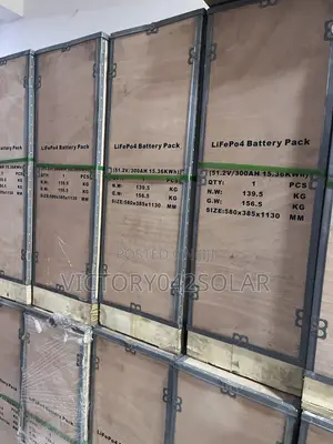 51.2v 300ah 15.36kwh Lithium Ion Battery Available