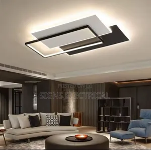 Simple Round Square Home New Modern Led Chandelier