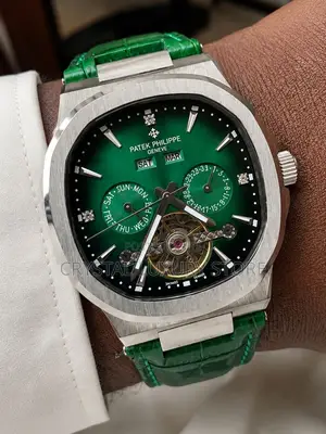 Patek Philippe Quality Luxury Men Automatic Engine Wristwatch