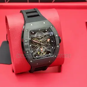 Minber Quality Luxury Men Chronograph Rubber Strap Wristwatch