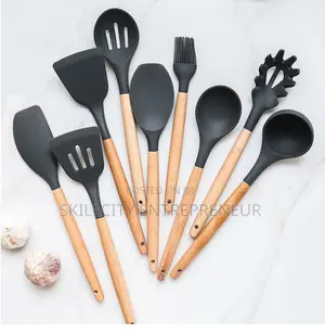 12pc's Silicone Spoon