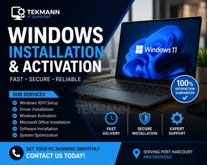 Windows 10/11 Installation Activation Services in Port Harcourt