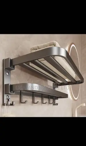 Modern Mounted Bathroom Towel Rack.