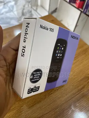 New Nokia 105 Black
