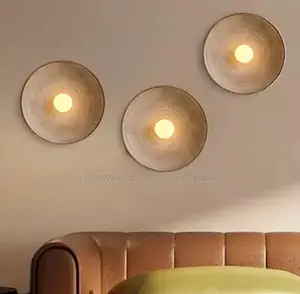 Retro Style Resin Material Indoor Wall Decor Lamp