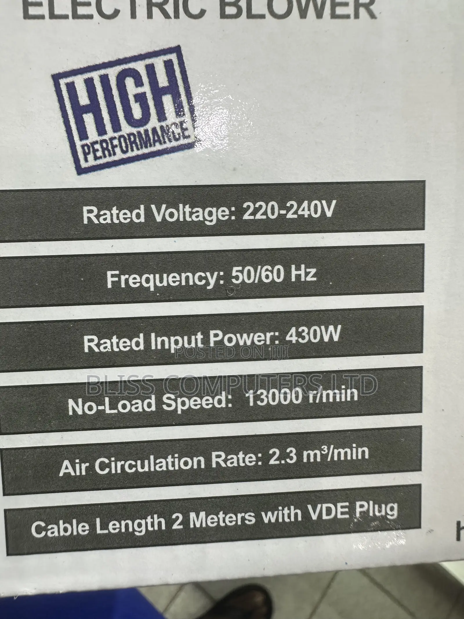 Lion Electric Air Blower