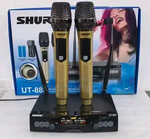 Shure Ut-883 Wireless Microphone With 2handle Uhf 200mtres