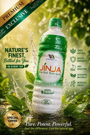 Big Jinja Herbal Extract 750ml Promotes Daily Vitality.