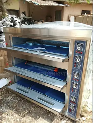 3 Deck 9 Trays Gas Economic Oven