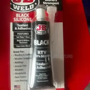 J-B Weld 31319 Black RTV Silicone Sealant and Adhesive