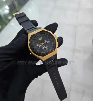 High Quality Luxury Armani Rubber Watch
