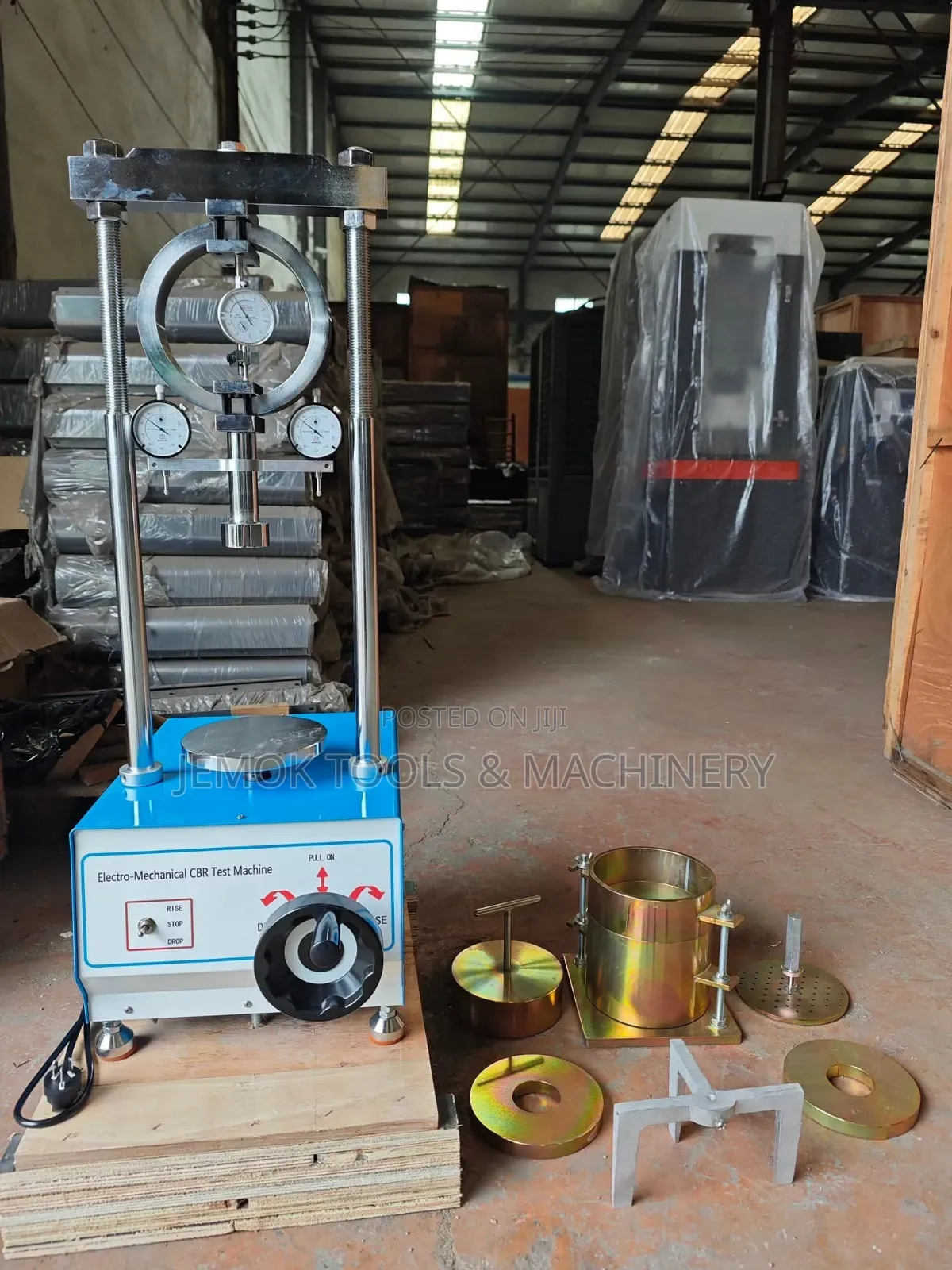 Electromagnetic Cbr Test Machine
