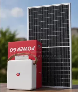 Itel Powergo Solar Kit – Portable Laptop Power Bank + Solar Panel