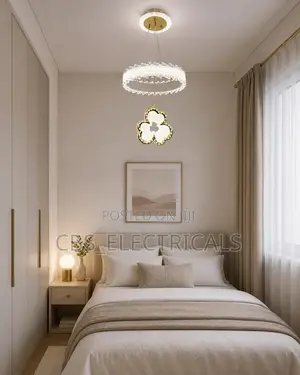 Crystal Ring Globe Pendant Chandelier