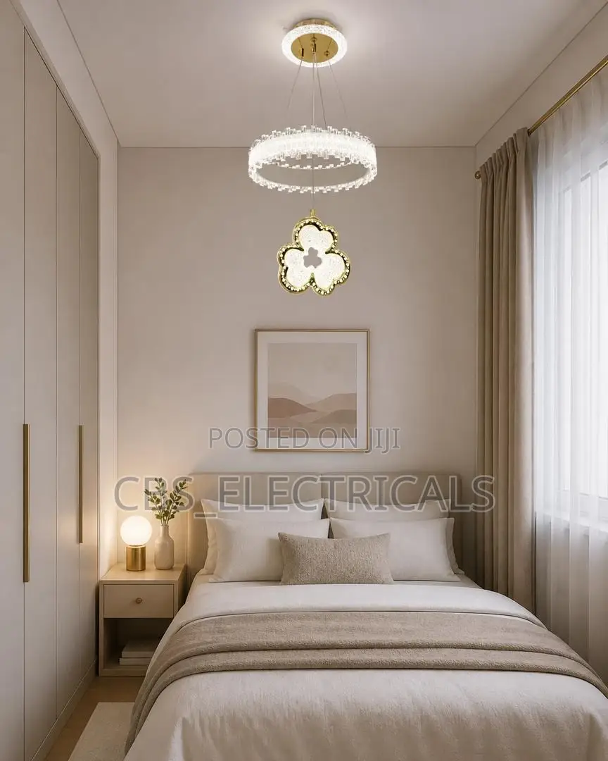 Crystal Ring Globe Pendant Chandelier