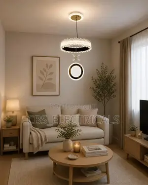 Crystal Ring Globe Pendant Chandelier