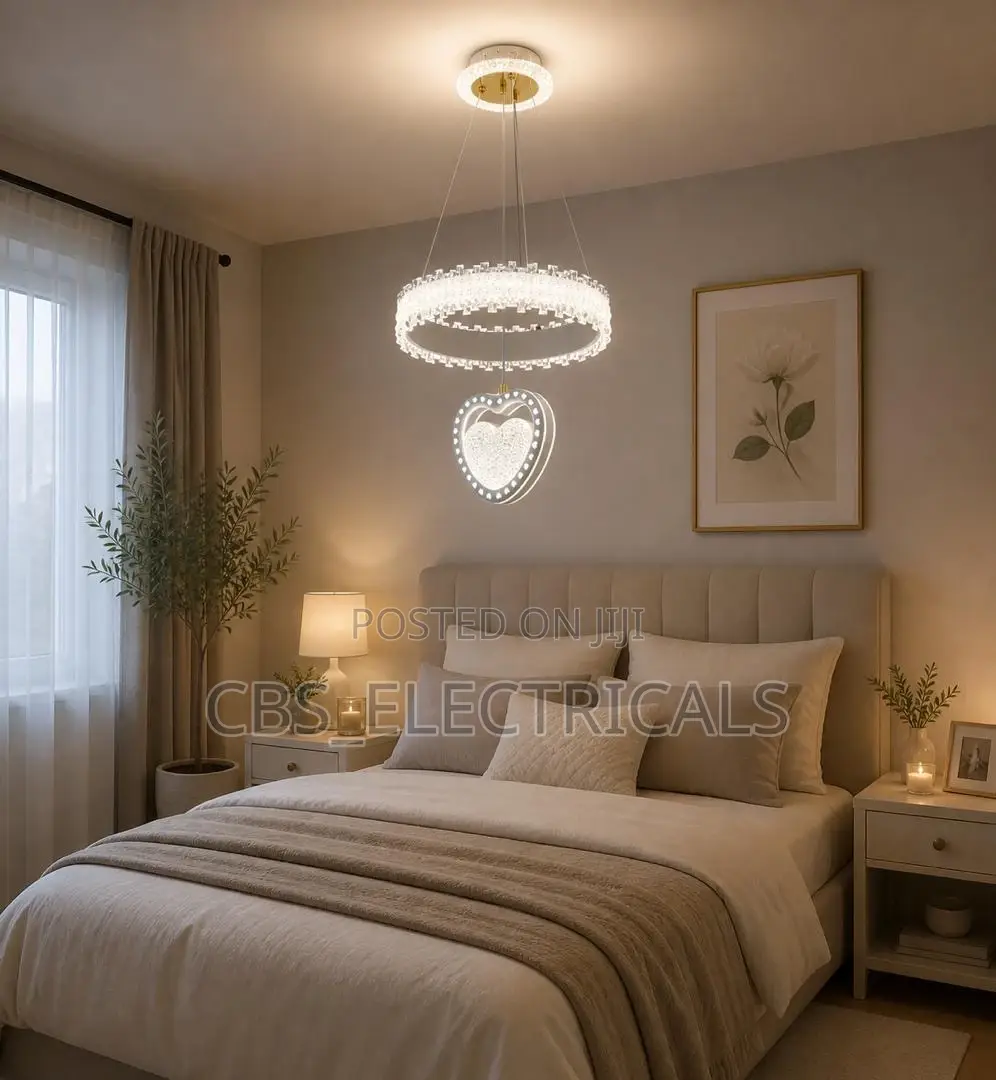 Crystal Ring Globe Pendant Chandelier