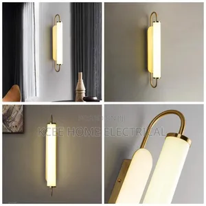 Modern Led Vertical Tube Glass Wall Light – Decorative Indoor